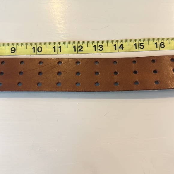Three Hole Cowhide Belt 30-32” - Picture 3 of 9